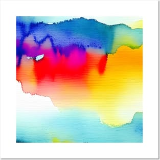 Abstract Watercolour Wall Art Posters and Art